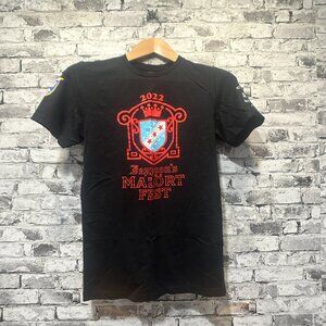 EUC Gildan "Soft Style" Black Malort Fest Chicago T-Shirt Size Small